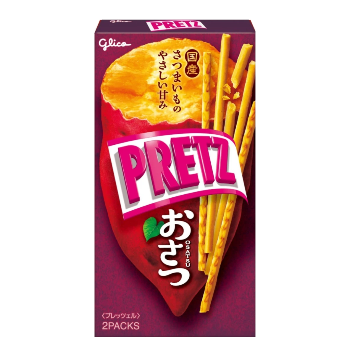 Соломка Glico Pretz со вкусом батата, 62 г 1