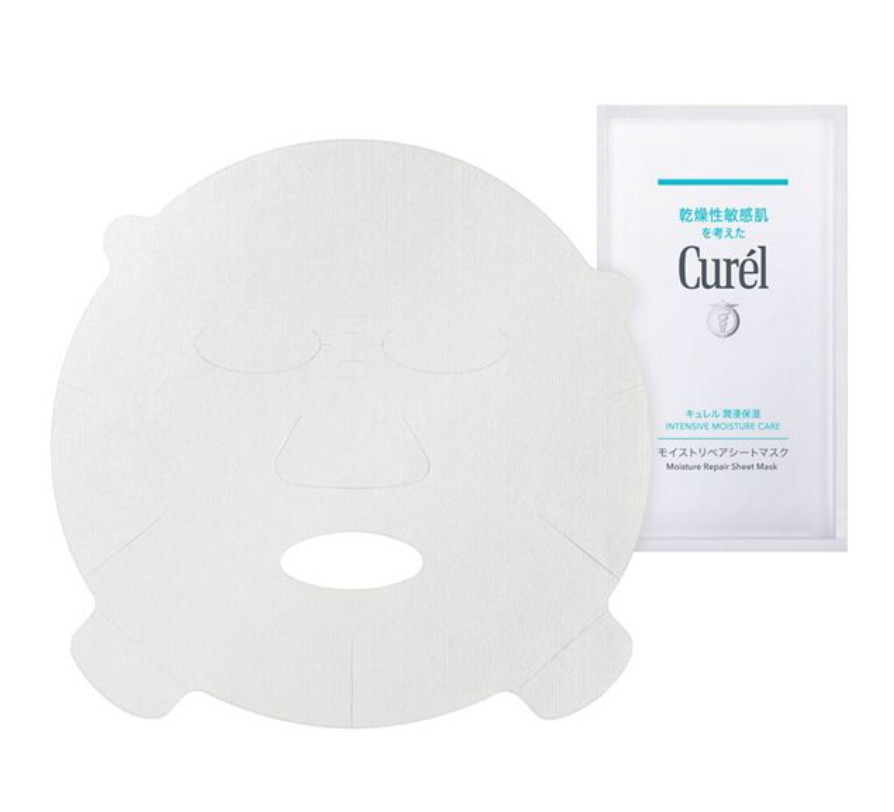 Тканевая маска для лица Curel Intensive Moisture Care Moisture Repair Sheet Mask, 4 шт. 2