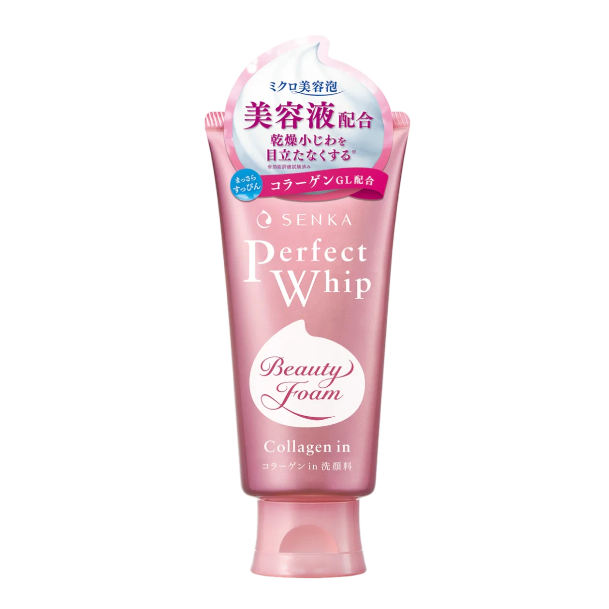 Senka Perfect Whip Collagen in f жуынуға арналған көбігі 1