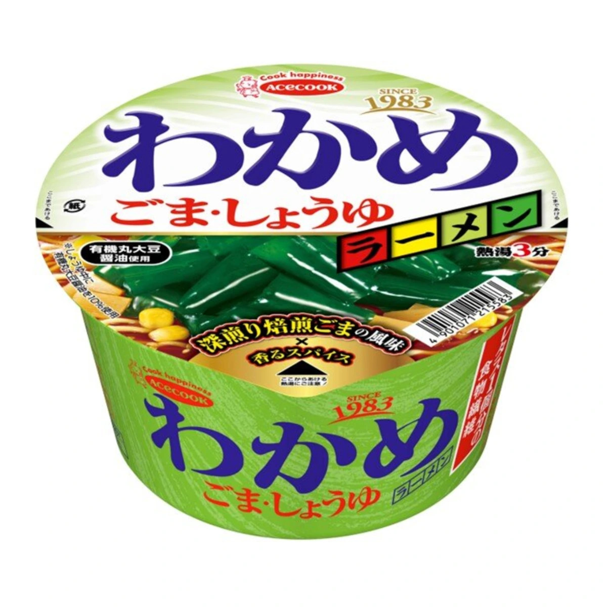 Рамен Acecook Wakame с кунжутом и соевым соусом, 93 г 1