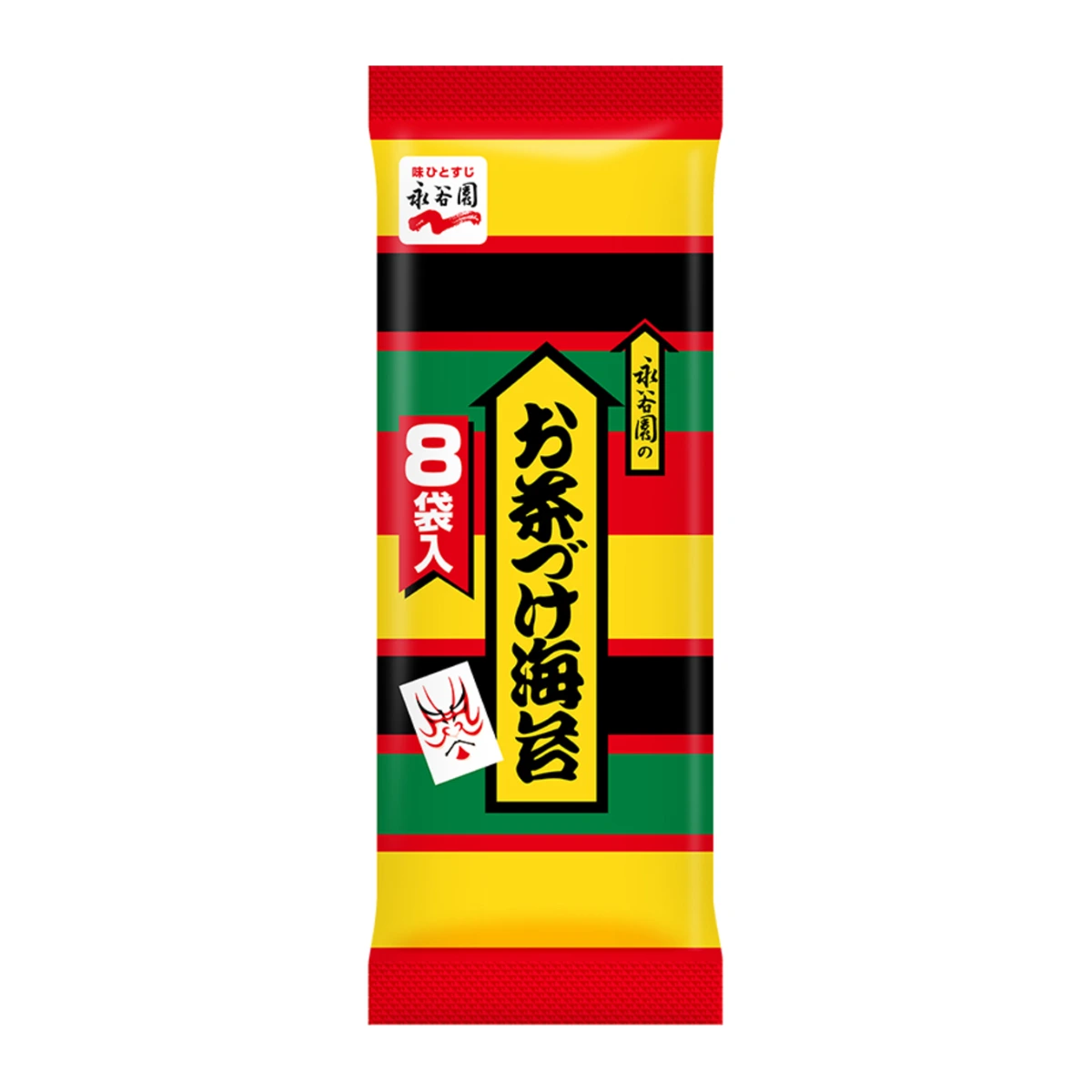 Nagatanien Ochazuke Nori күріш дәмдеуіші, 8 қалташа 1