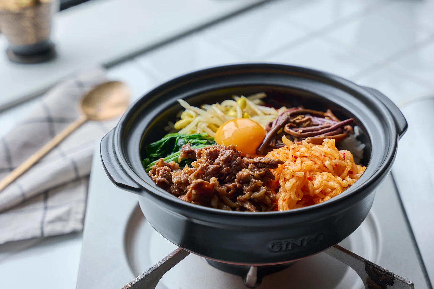 GINPO Kikka Deep Earthenware Pot 5