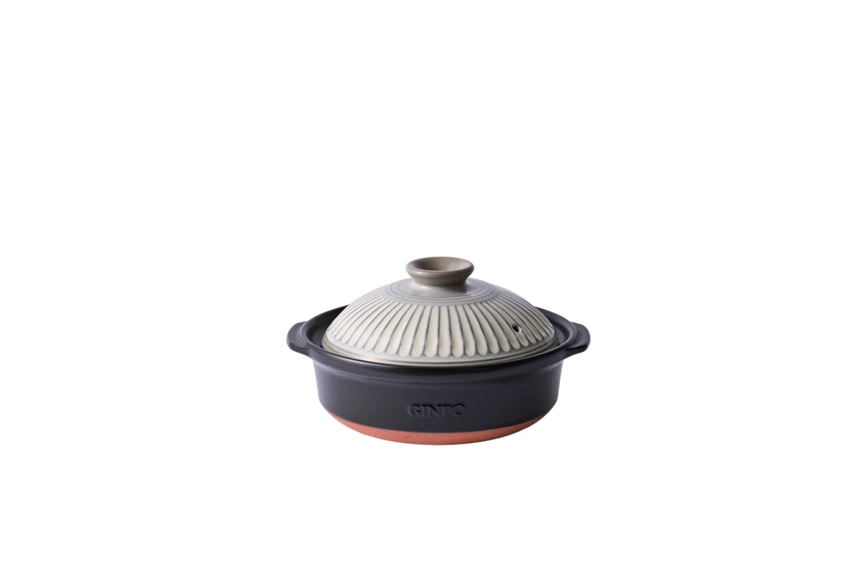GINPO Kikka Deep Earthenware Pot 8