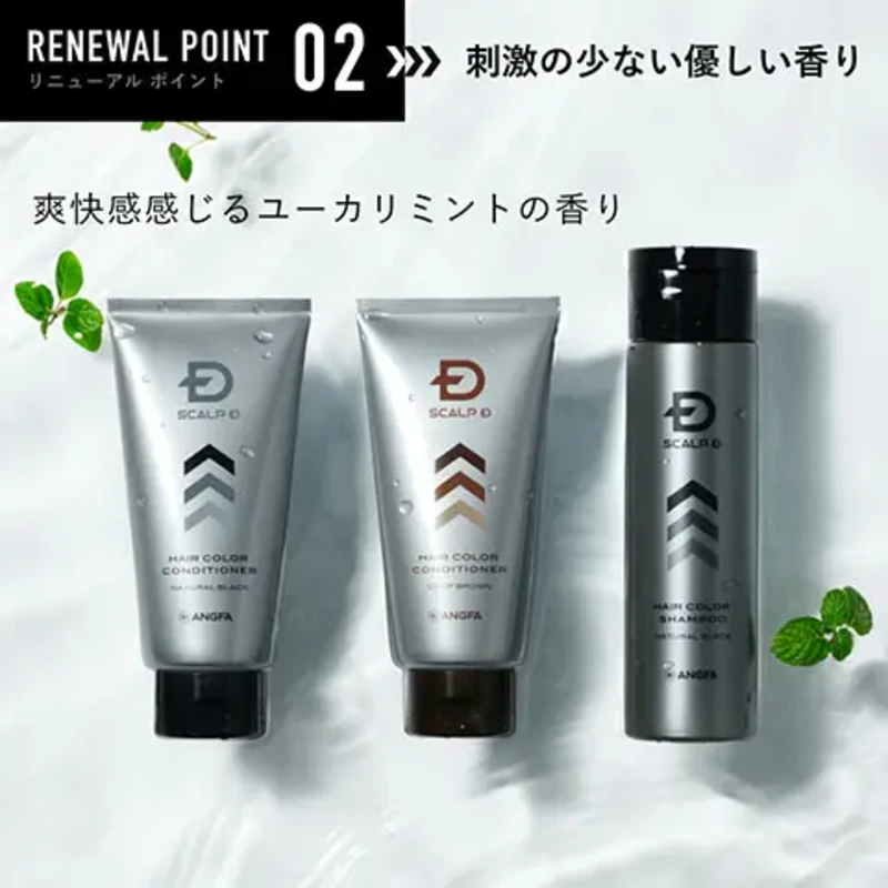 Scalp D Hair Color Conditioner (Natural Black) 2