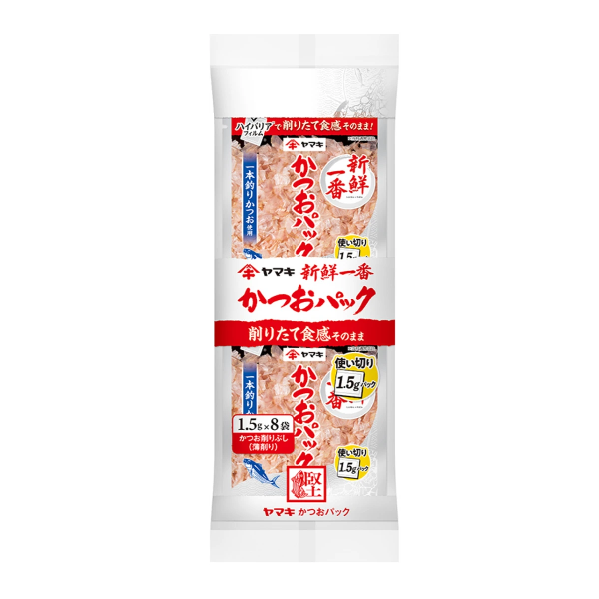 Порционные хлопья бонито Yamaki Shinsen Ichiban 1,5 г × 8 упаковок 1