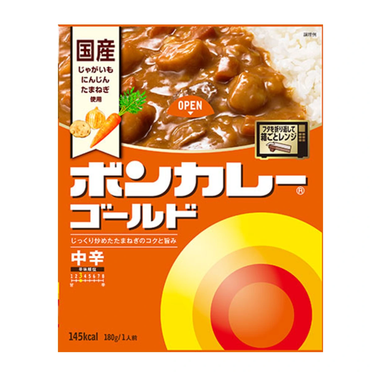 Otsuka Foods Bon Curry Gold Орташа ащы карри 180 г 1