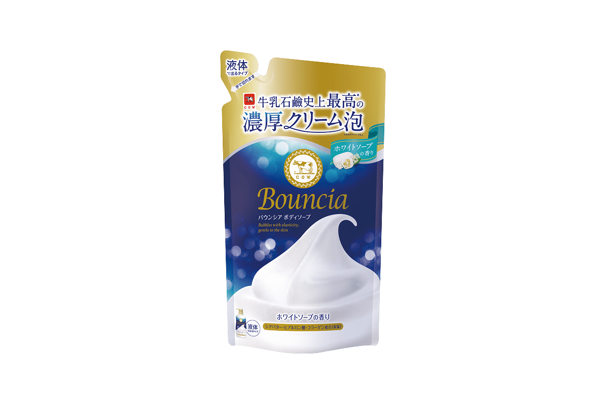 Bouncia ак самын жыттуу душ үчүн гели 2