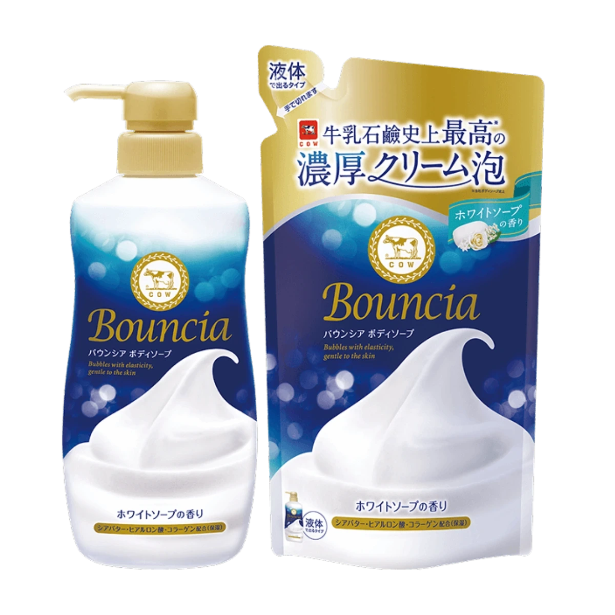 Гель для душа Bouncia с ароматом белого мыла 1