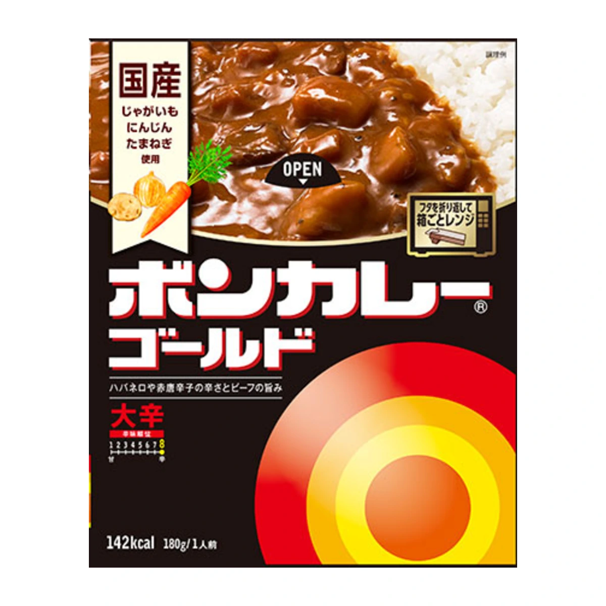 Otsuka Foods Bon Curry Gold Очень острый 180 г 1