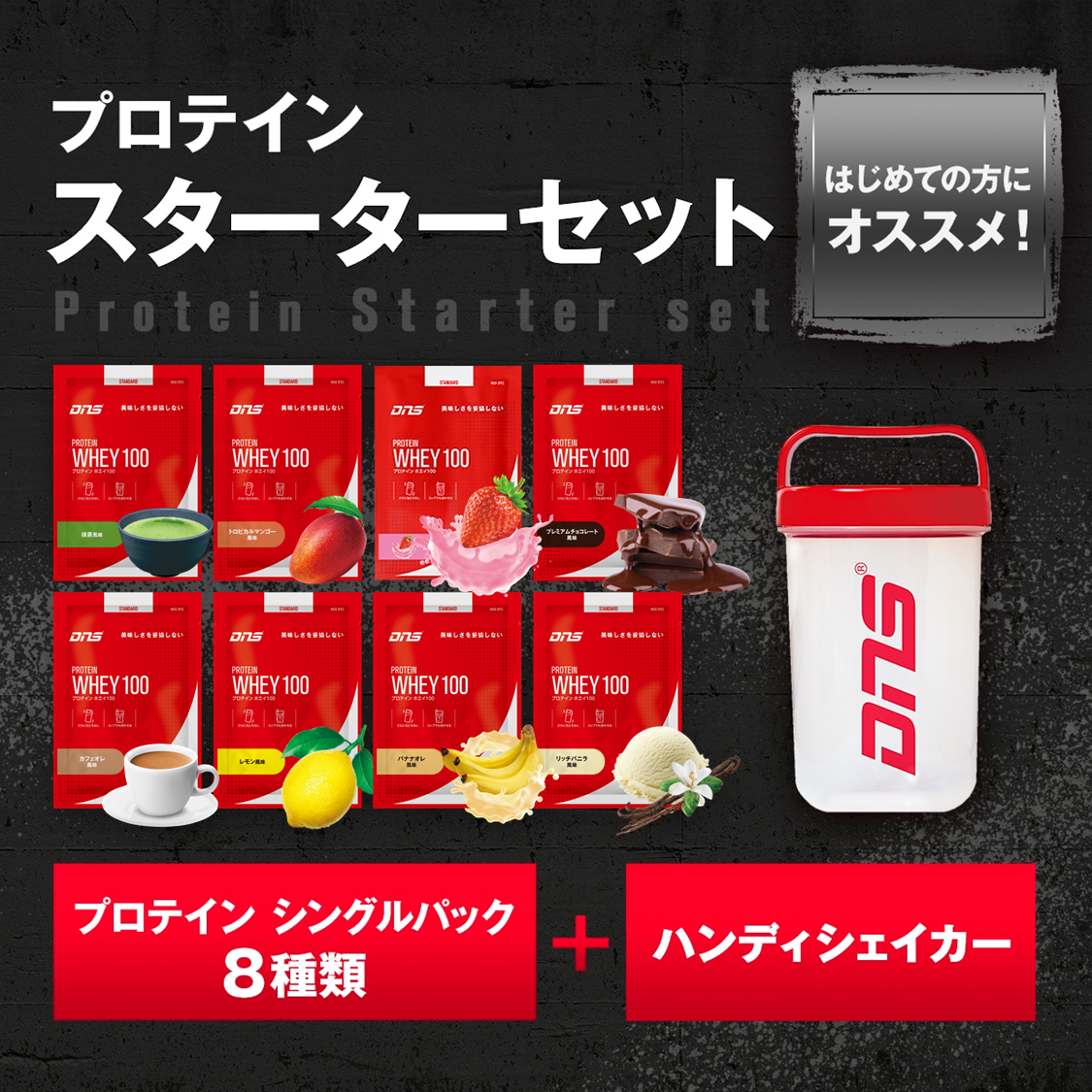プロテインホエイ100 スターターセット 4