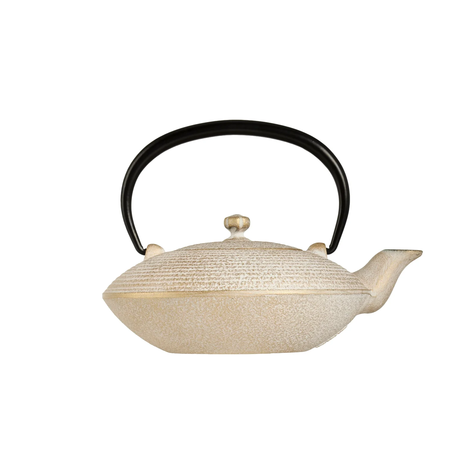 OIGEN Color Iron Teapot 0.4L & Trivet 2-Piece Set, Yoi 8