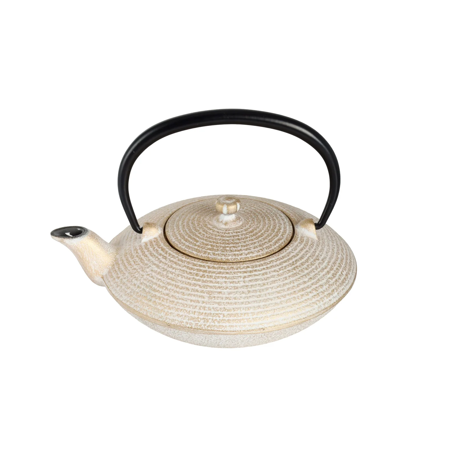 OIGEN Color Iron Teapot 0.4L & Trivet 2-Piece Set, Yoi 11