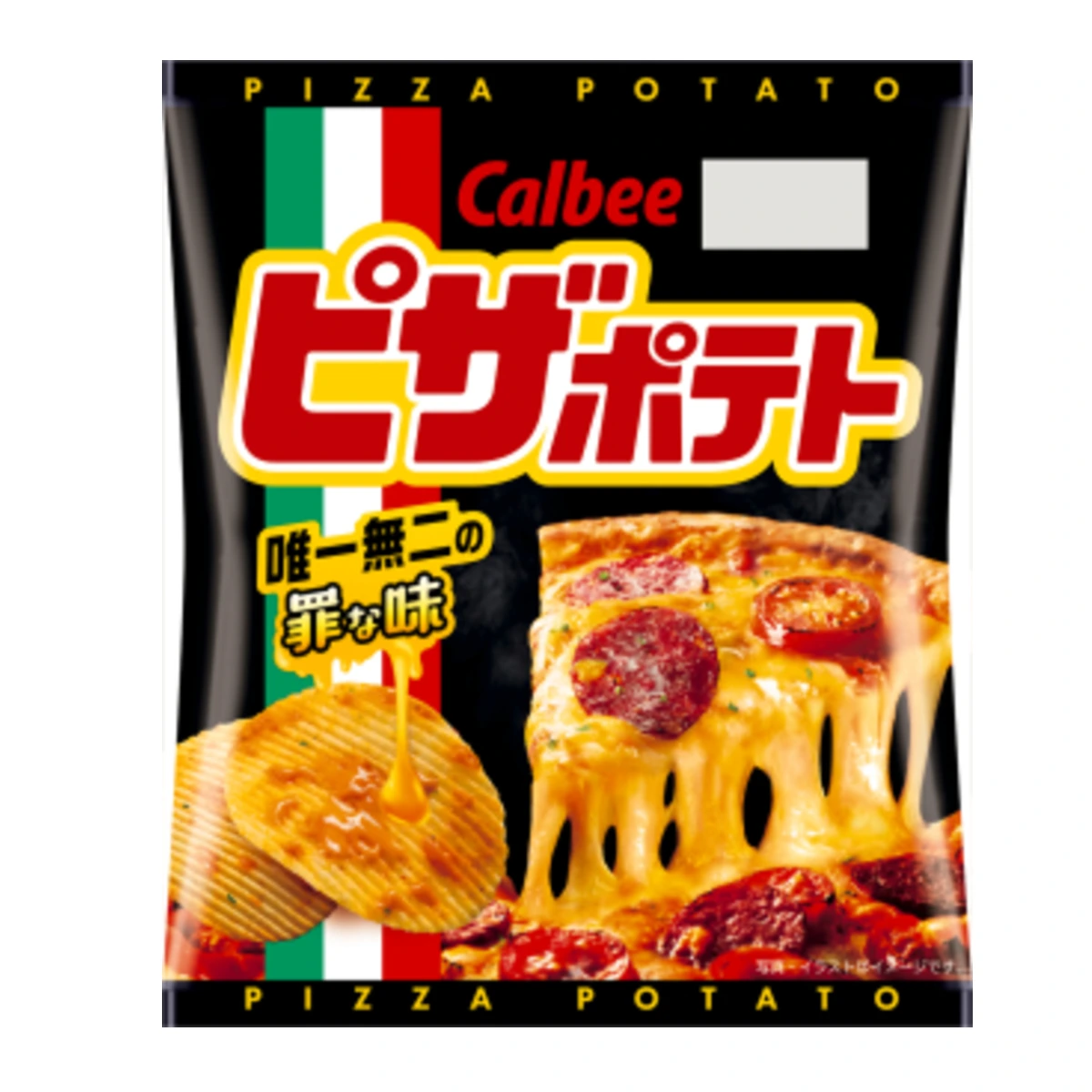 Картофельные чипсы Calbee Pizza Potato 1