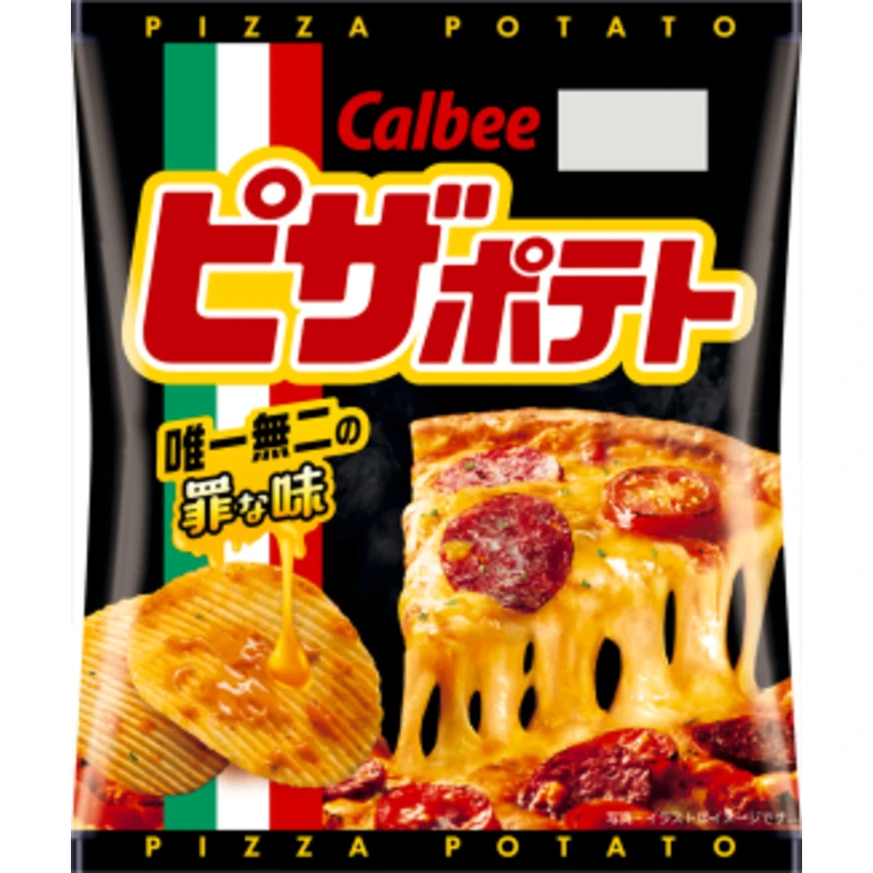 Картофельные чипсы Calbee Pizza Potato 4