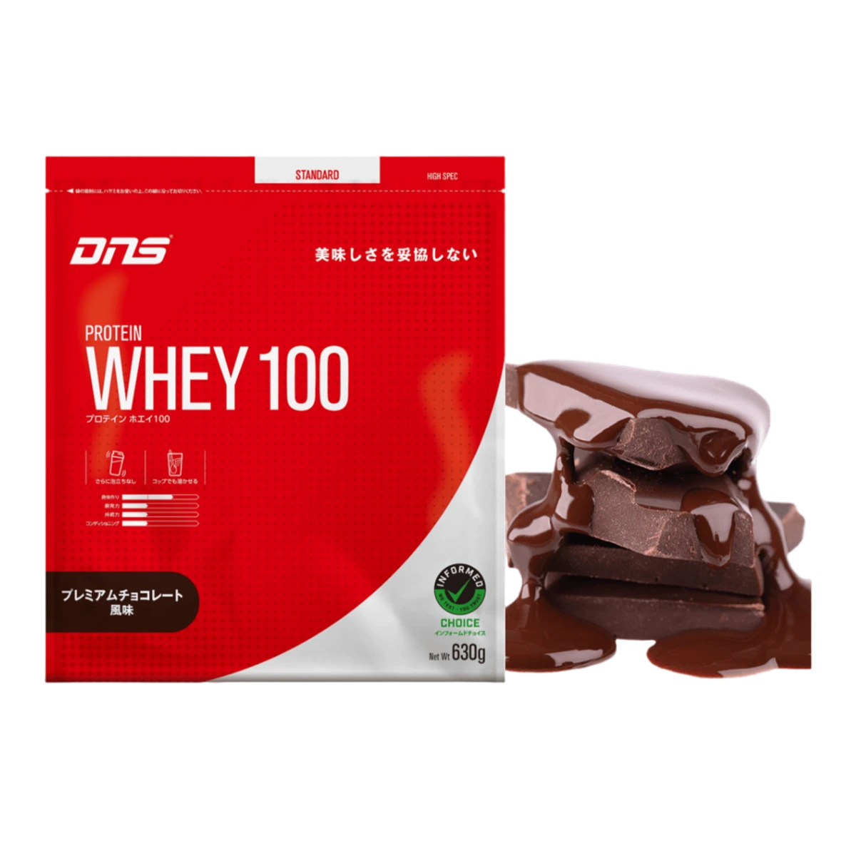 Protein Whey 100 премиум шоколад дәмі, 630 г 1