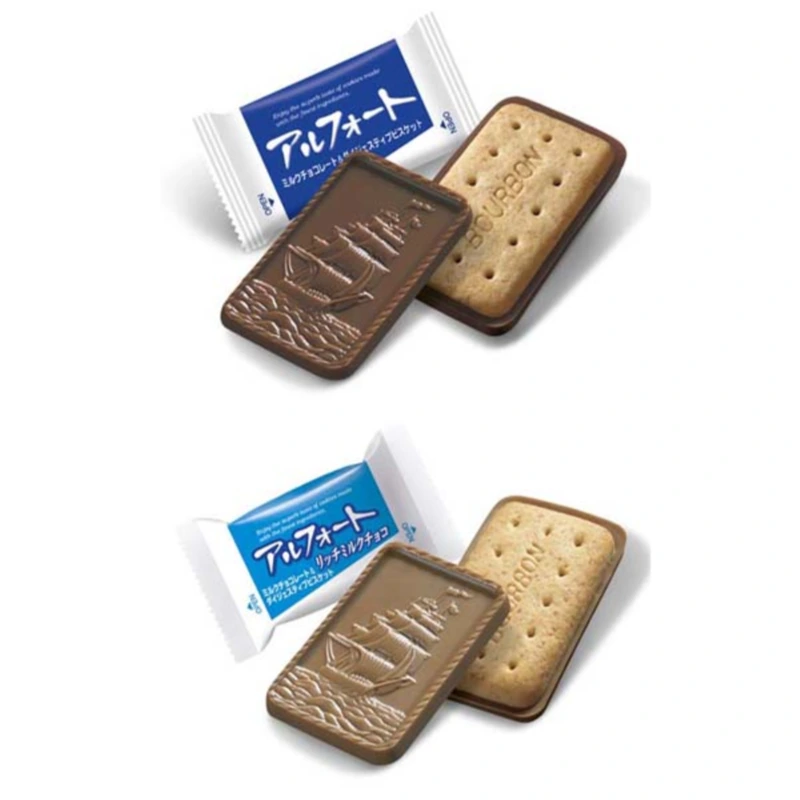 Печенье шоколадное Bourbon Alfort 147 г 2