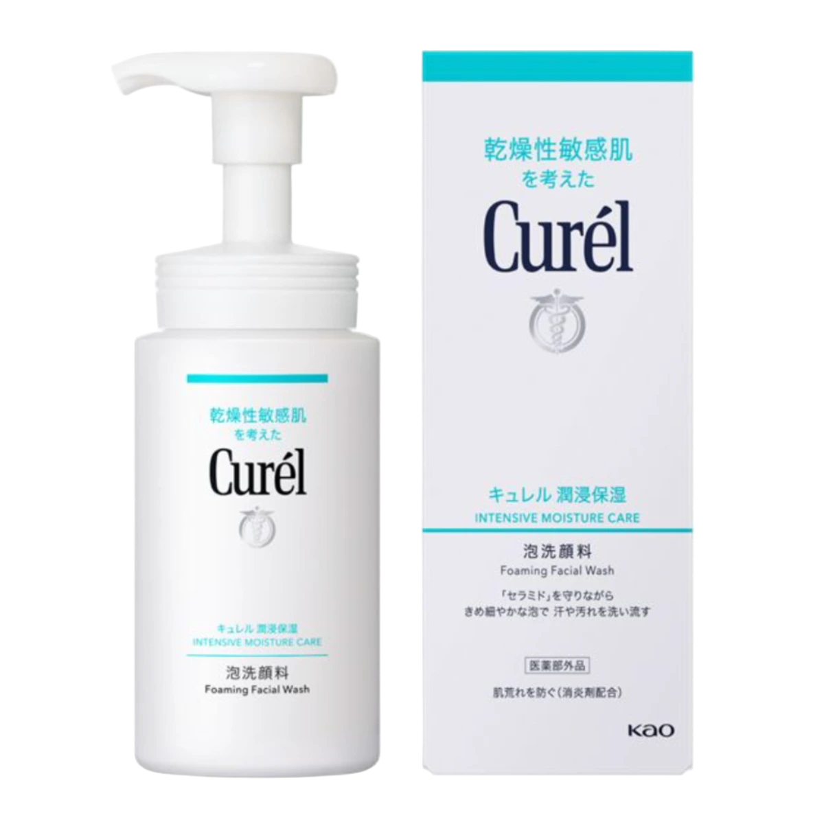 Curél Intensive Moisture Care жуынуға арналған көбігі 150 мл 1