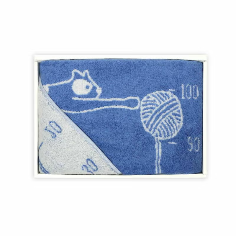Iori SUKU-SUKU iori Organic Height Measure Bath Towel Baby Gift Set L Box 7