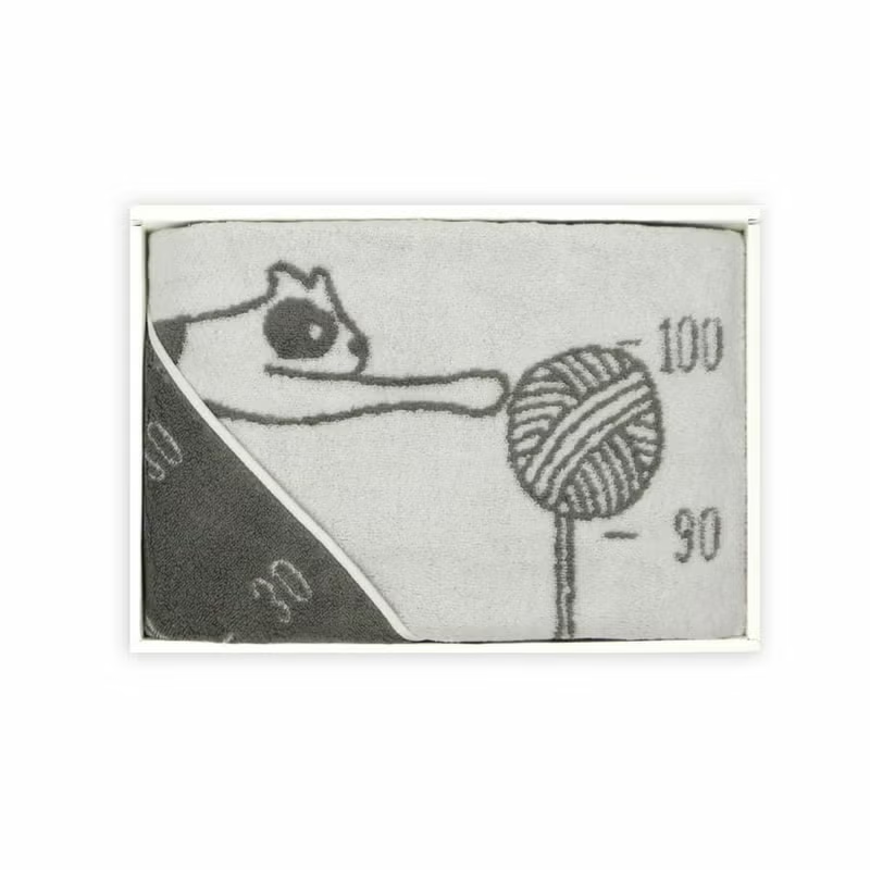 Iori SUKU-SUKU iori Organic Height Measure Bath Towel Baby Gift Set L Box 10
